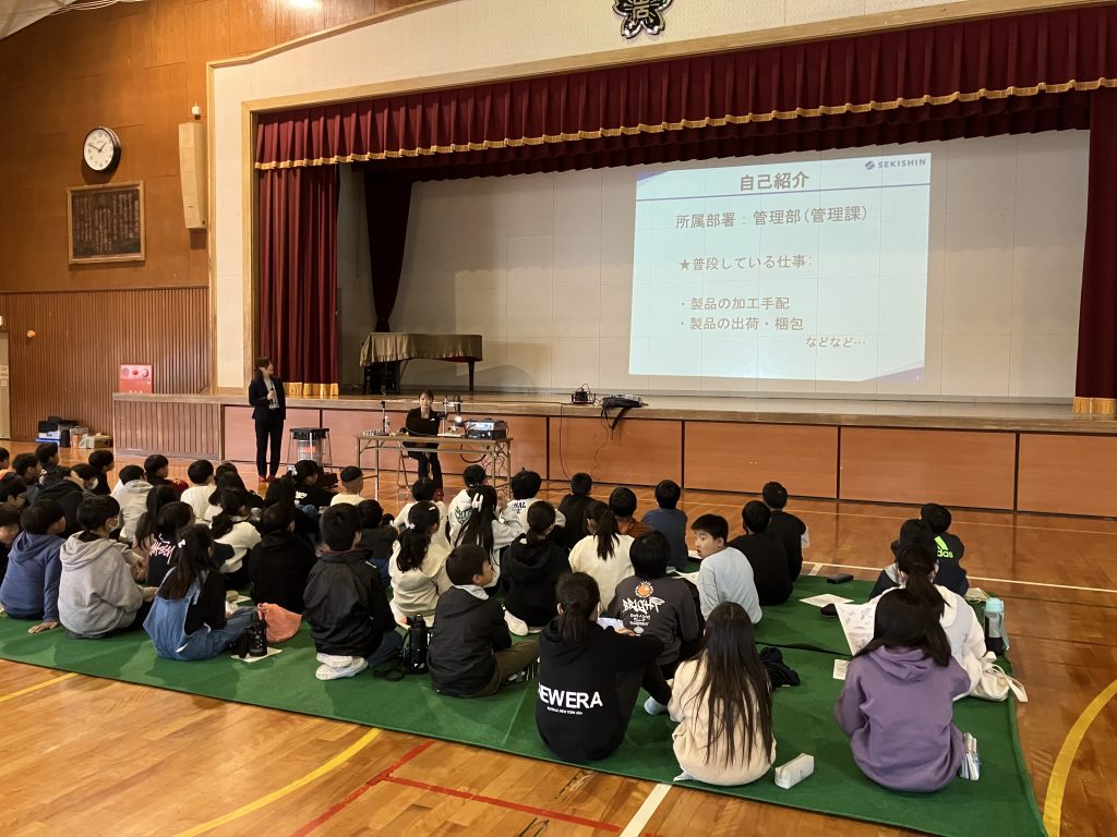 【REPORT】橋立中学校ブロック5年生を対象に出前授業をいたしました！